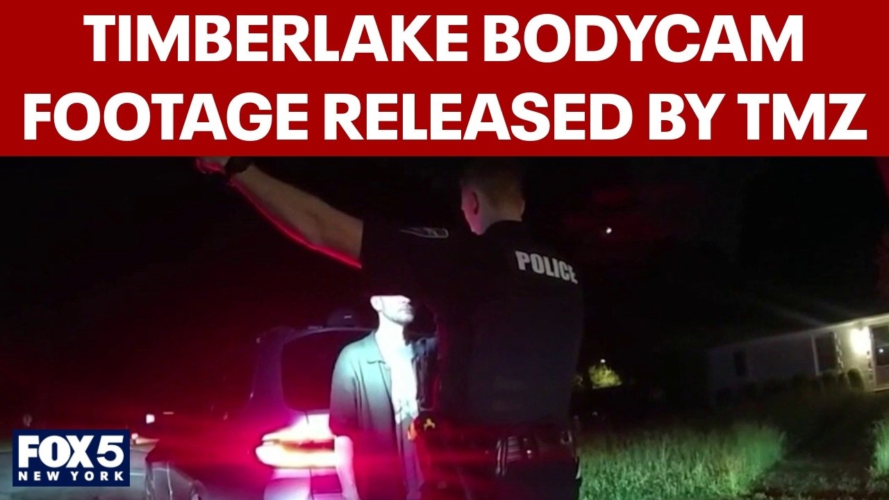 Video thumbnail for Bodycam footage of Justin Timberlake's arrest: TMZ