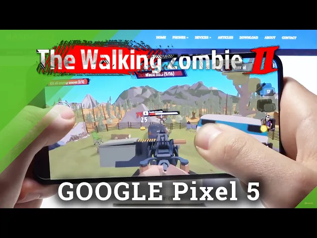 Video thumbnail for Gameplay of The Walking Zombie Shooter 2 on GOOGLE Pixel 5 – Efficiency Test