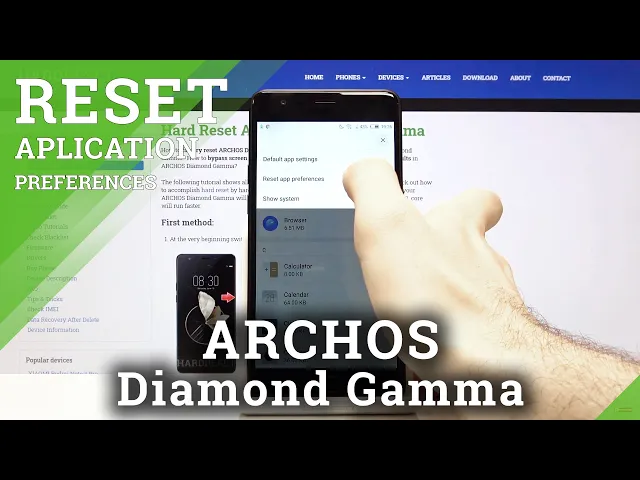 Video thumbnail for How to Reset App Preferences in ARCHOS Diamond Gamma – Apps Customization