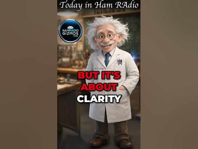 Video thumbnail for Ham Radio Audio Rules: Clarity from 1987 #shorts