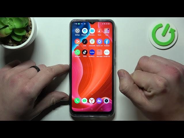 Video thumbnail for How to Find and Enable Screen Mirroring on REALME C25s // Screencast