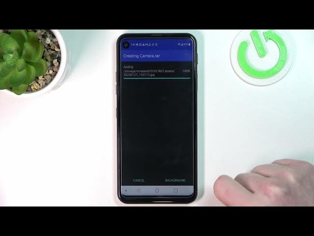 Video thumbnail for How to Pack Files into Rar and Zip Archives in LG Q70 - Operate Rar and Zip Archives