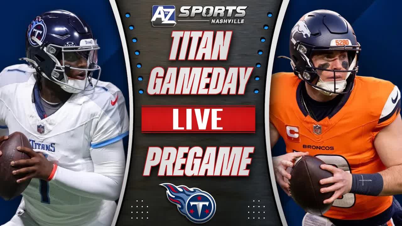 Video thumbnail for a to z sports nashville: titans-broncos pregame preview: cam ward's nfl debut and score predictions