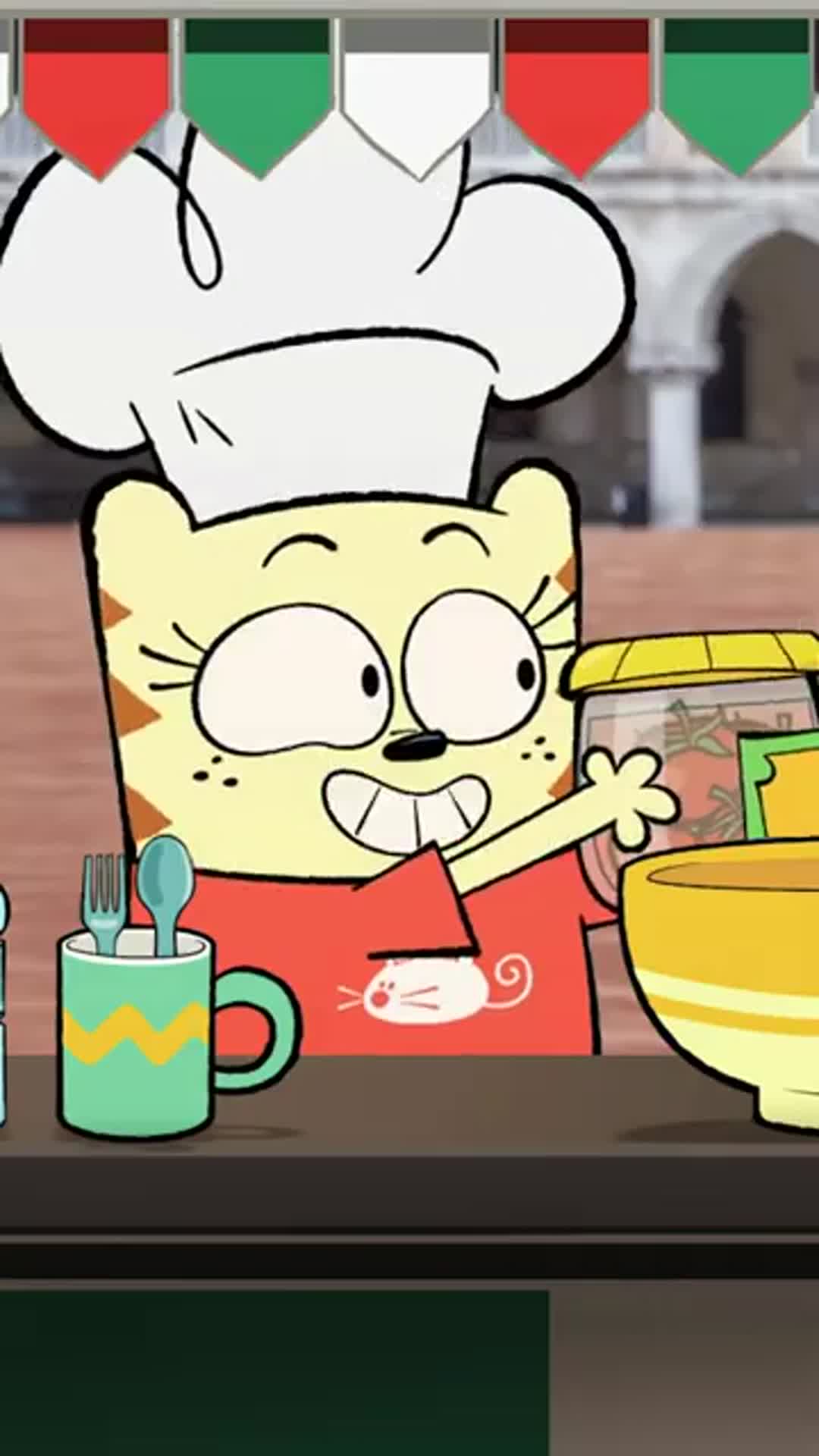 Video thumbnail for Vanilla Meets Tomato Hoppy Friends Family #shorts