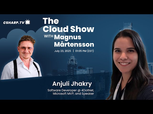 'Video thumbnail for The Cloud Show with Magnus Mårtensson ft. Anjuli Jhakry - Ep: 72'