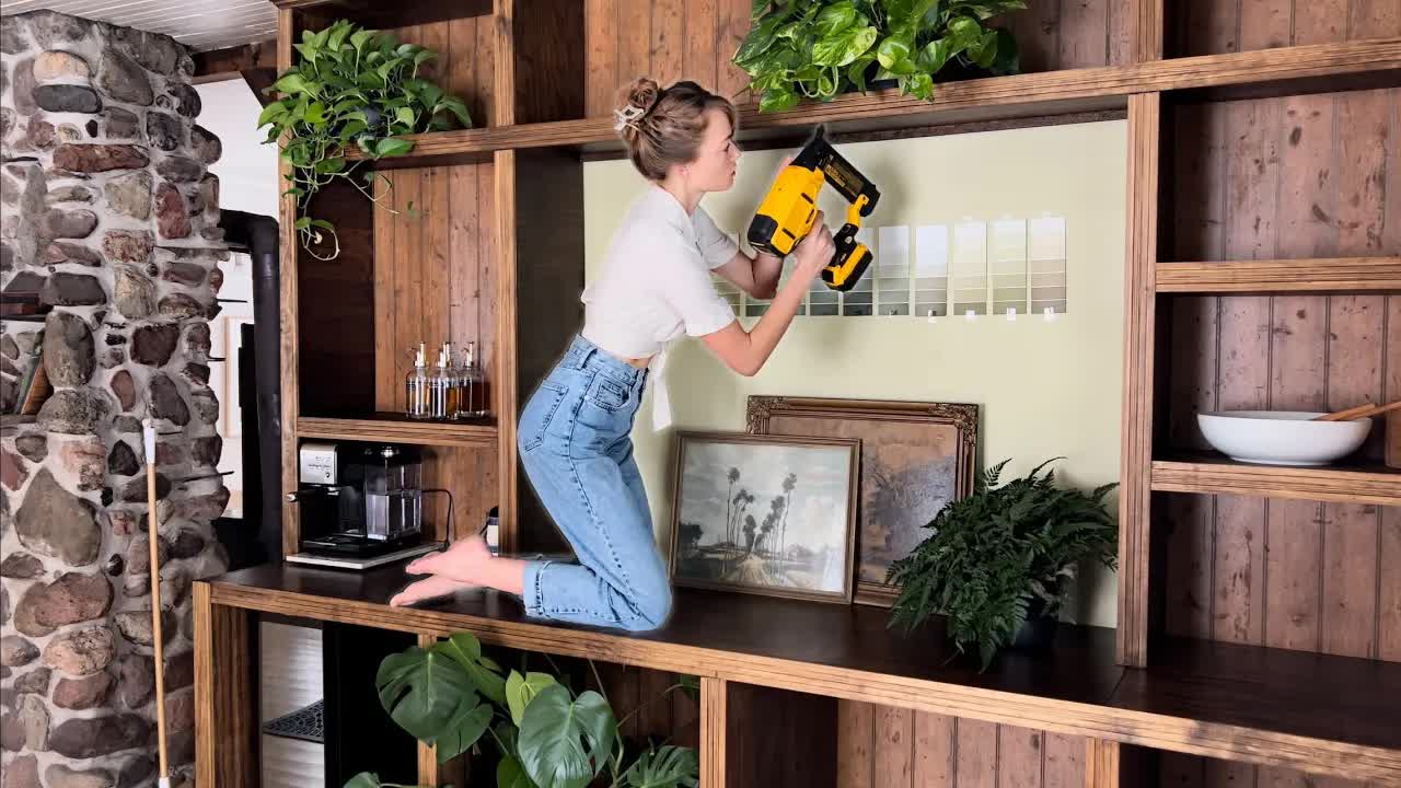 Video thumbnail for building a custom built-in dining room cabinet: 100 year old homestead renovations