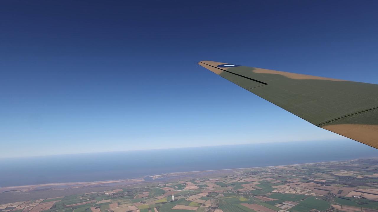 Video thumbnail for UK: Historic 90-Year-Old First Spitfire Takes Flight In Commemorative Tour.