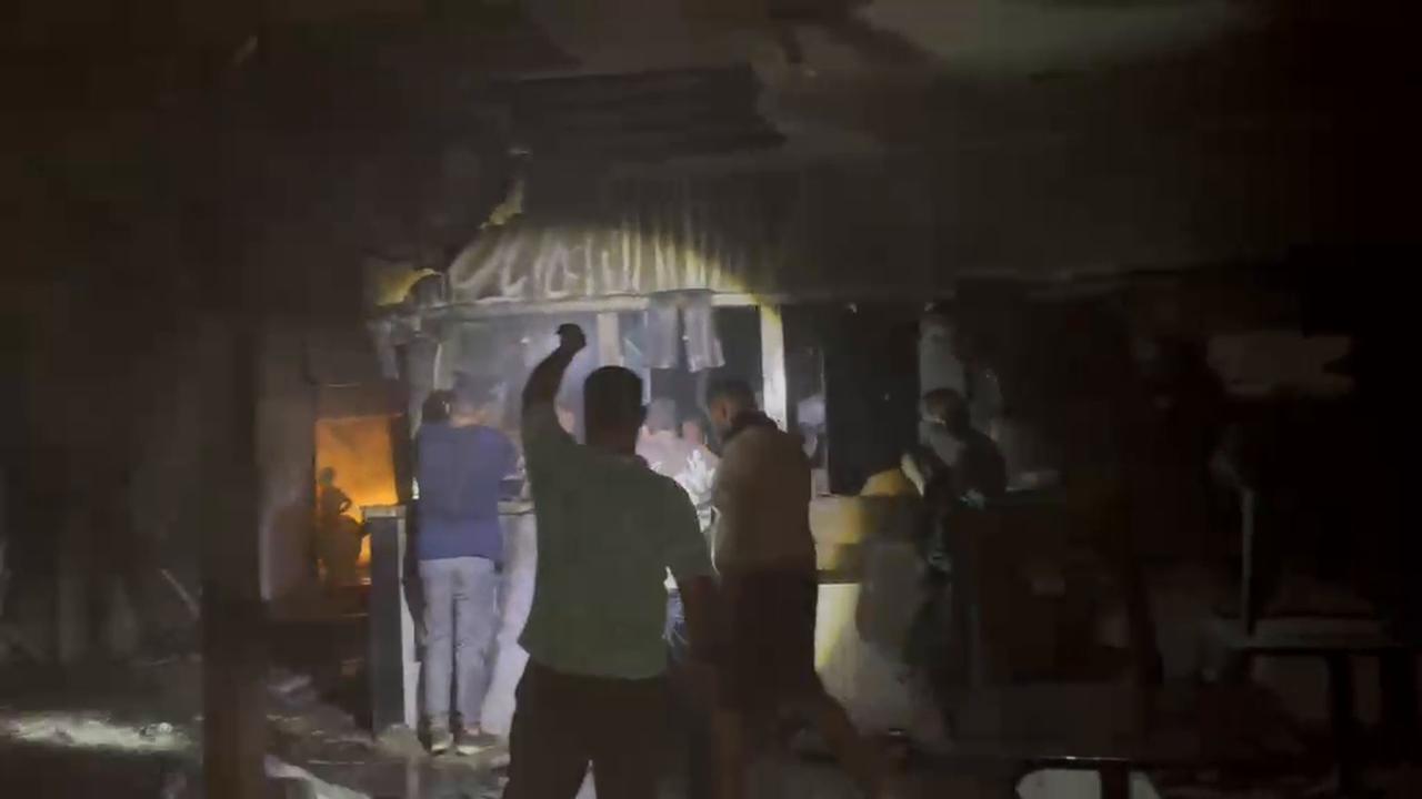 Video thumbnail for Palestine: Settler Arson Attack Destroys West Bank Cafe.