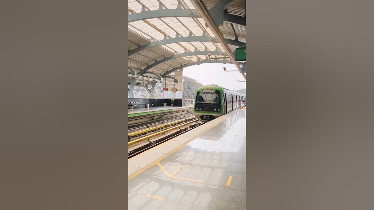 Video thumbnail for My first ride in #bangalore #nammametro train, #shortsvideo