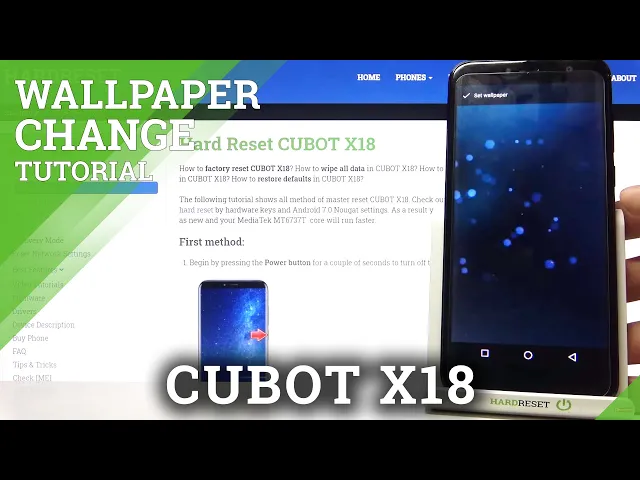 Video thumbnail for Cubot X18 - Dynamic Wallpapers Presentation