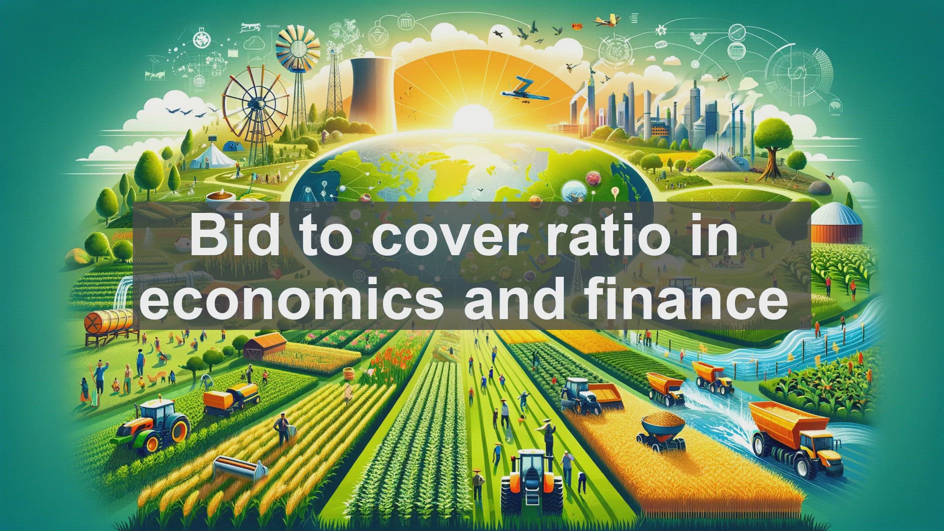 'Video thumbnail for Bid to cover ratio in economics and finance'