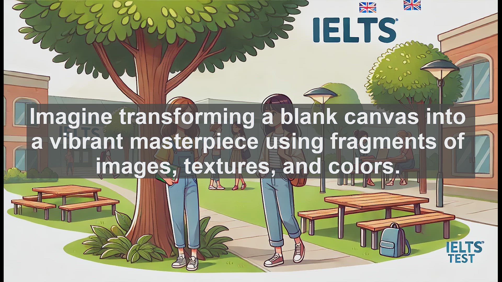 'Video thumbnail for 2000 Must Know IELTS 9.0 Vocabulary - Mastering 'Collage': A Key Word for Advanced English Proficiency'