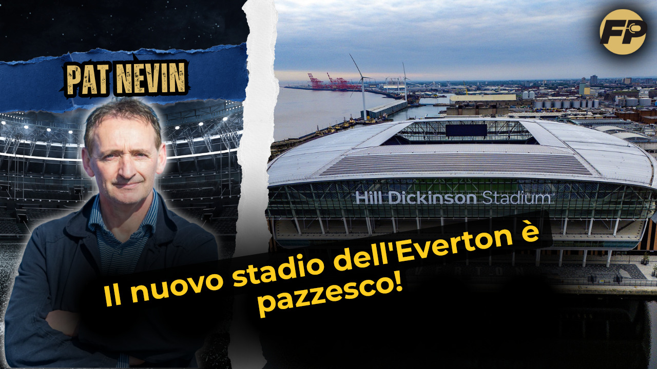 Video thumbnail for Pat Nevin: Il nuovo stadio dell'Everton è pazzesco!