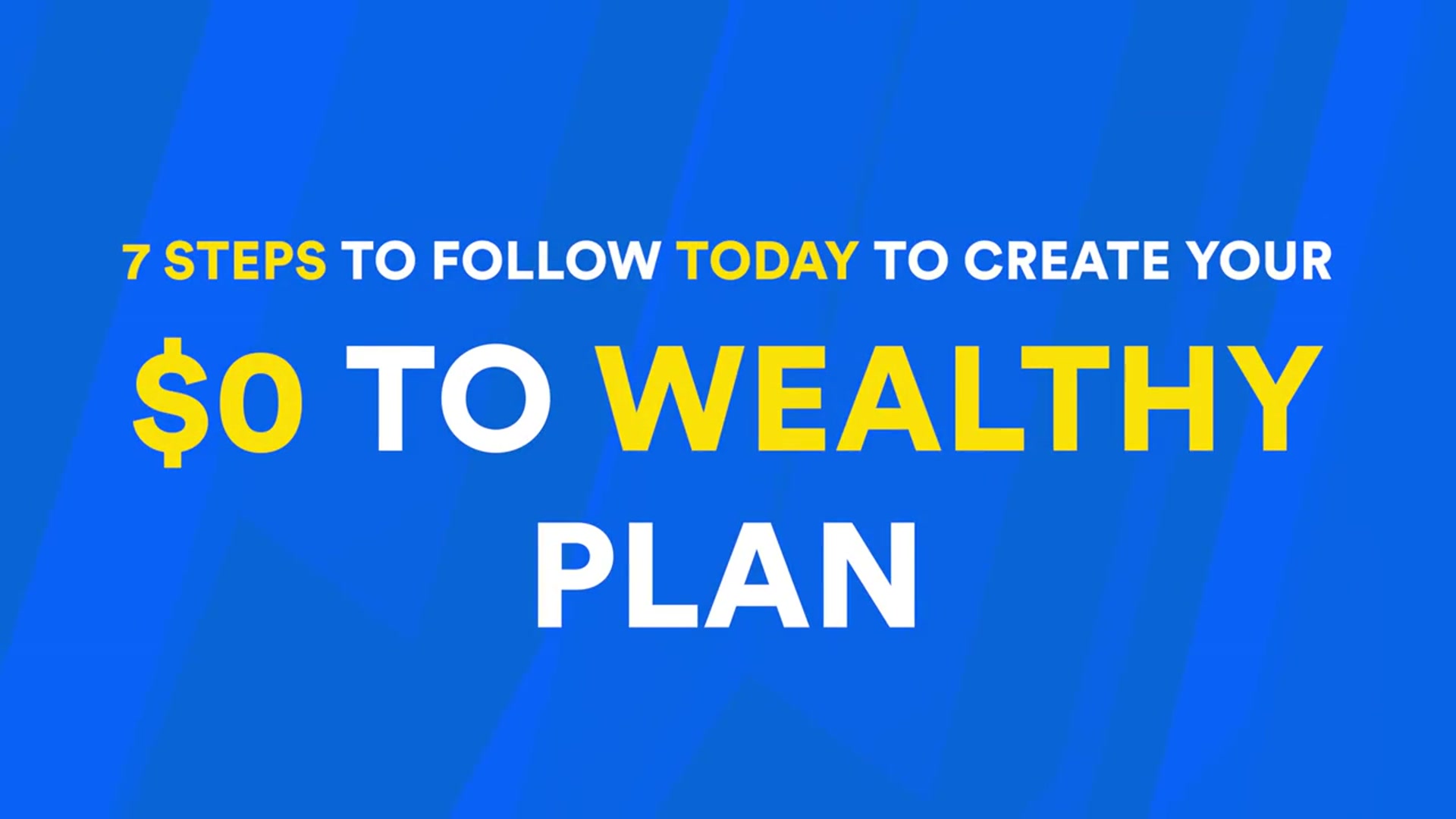 'Video thumbnail for Minority Mindset: build wealth from $0: a 7-step financial plan, passive income strategies & investment tips'