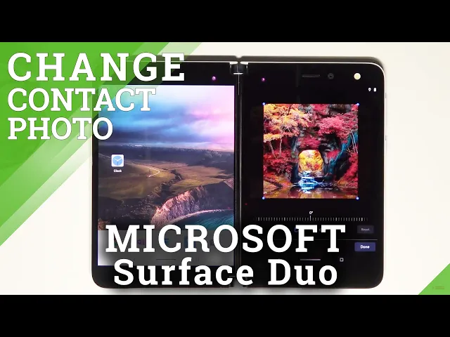 Video thumbnail for How to Add Photo to Contact in MICROSOFT Surface Duo - Personalize Contacts
