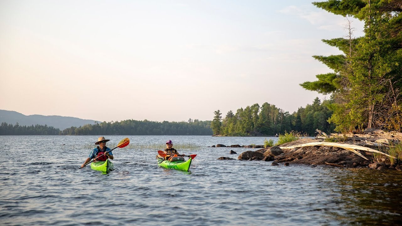 Video thumbnail for Sea Kayaking and Whitewater Kayaking in the Laurentians | Paddle Tales