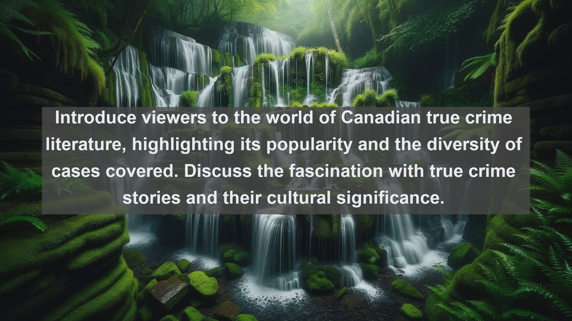 'Video thumbnail for Top 10 Canadian True Crime Literature'
