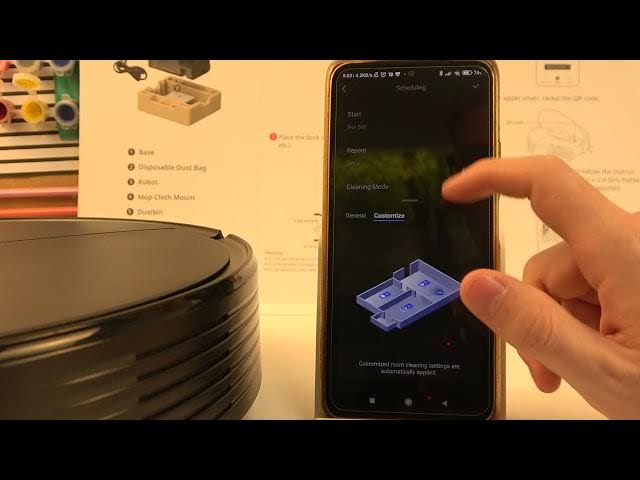 Video thumbnail for How To Setup Cleaning Schedules on ROBOROCK Q7 Max+ Robot Vacuum Cleaner Mop - Plan your Cleaning