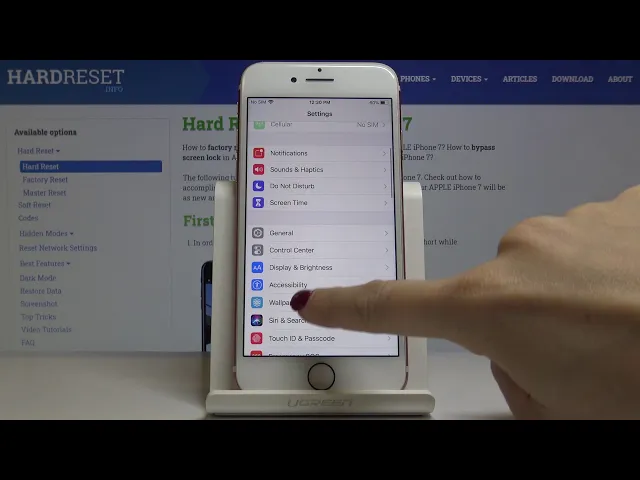 Video thumbnail for How to Enable Keyboard Clicks in iPhone 7 – APPLE Click Sounds