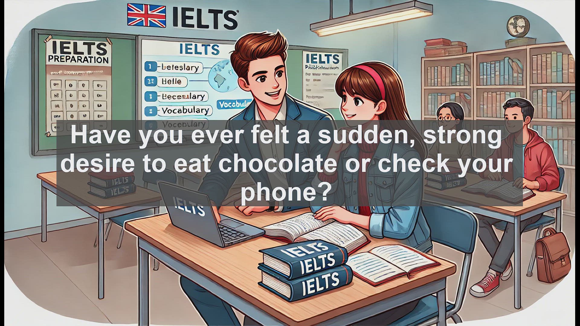 'Video thumbnail for 2500 Must Know IELTS 6.5 Vocabulary - Understanding 'Urge': A Key Word for IELTS Success'