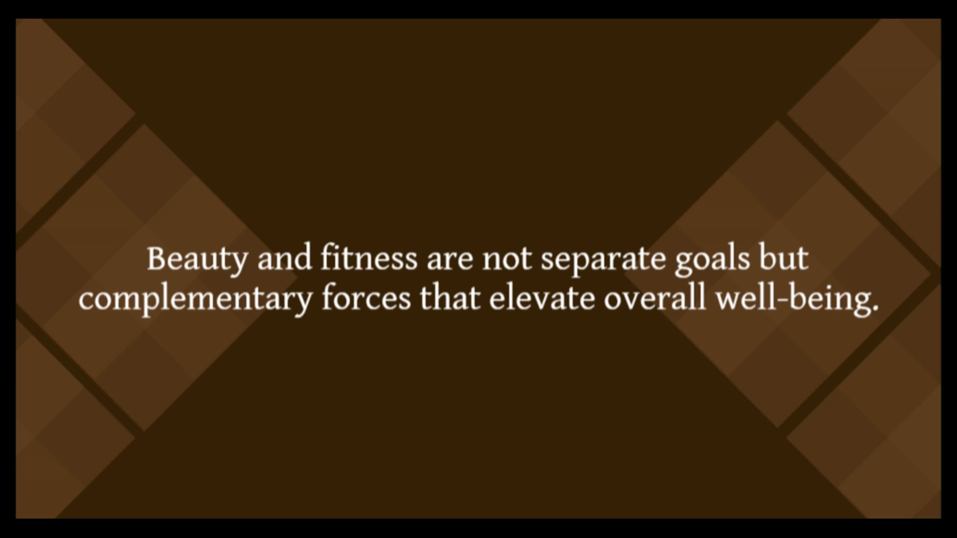 Video thumbnail for Embrace Radiance With Beauty And Fitness Harmony