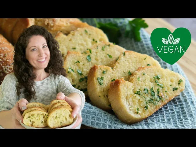 Easy Vegan Garlic Bread Recipe