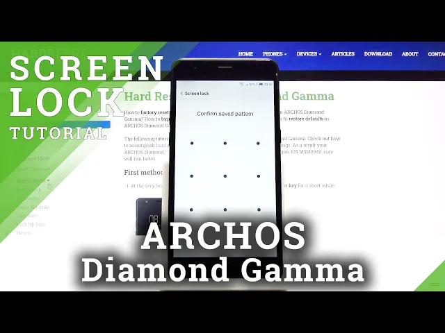 Video thumbnail for How to Install Screenlock on Archos Diamond Gamma – Use Screen Protection