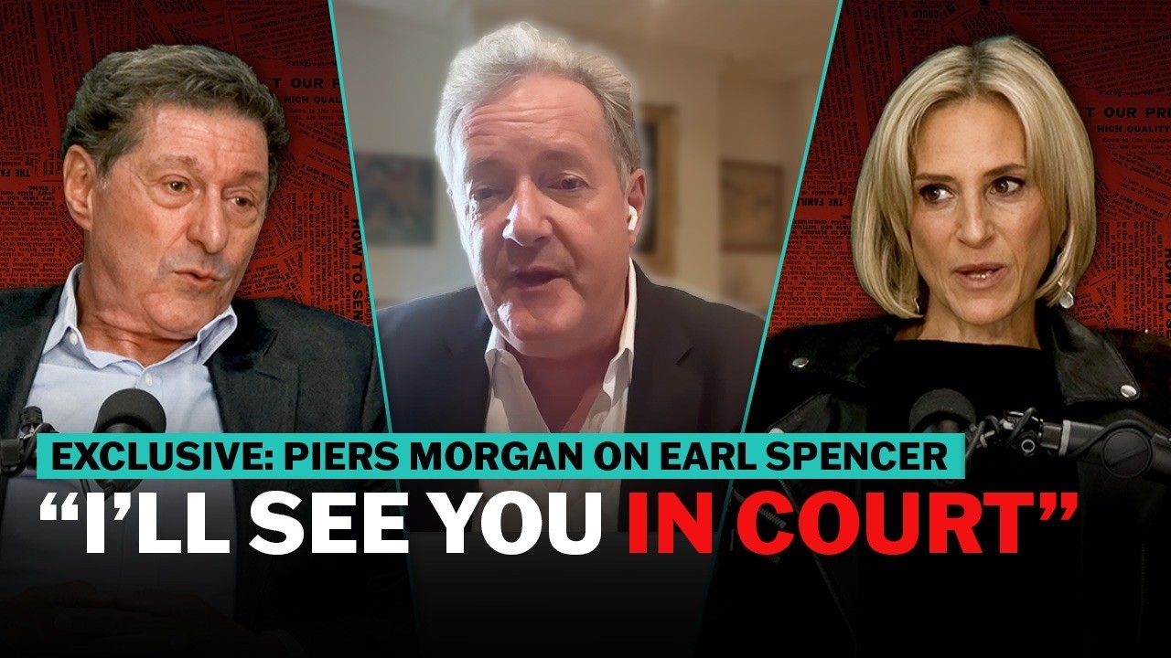 Video thumbnail for Will Piers Morgan make Earl Spencer pulp his own book? | The News Agents