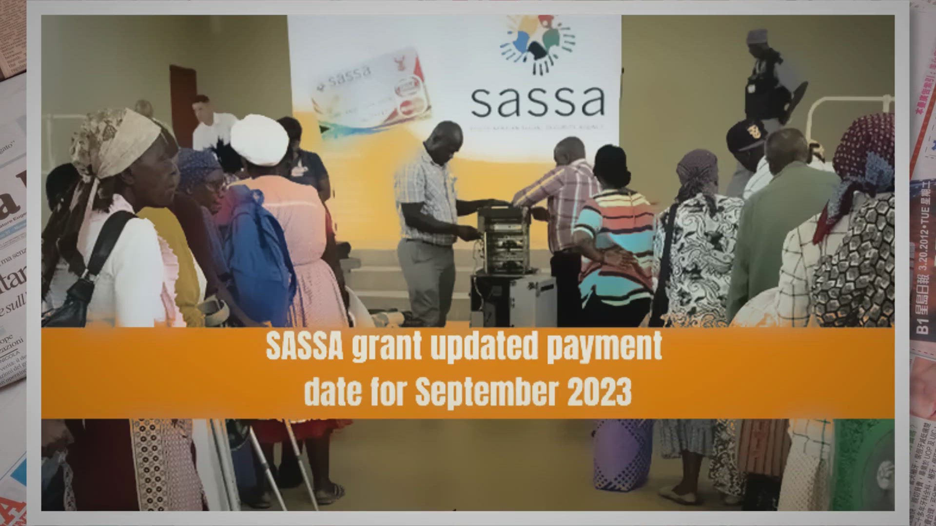 Video thumbnail for SASSA grant updated payment date for September 2023