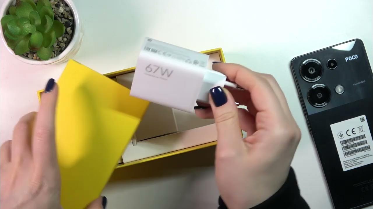 Video thumbnail for POCO M6 Pro - All Box Accessories Review - Unboxing