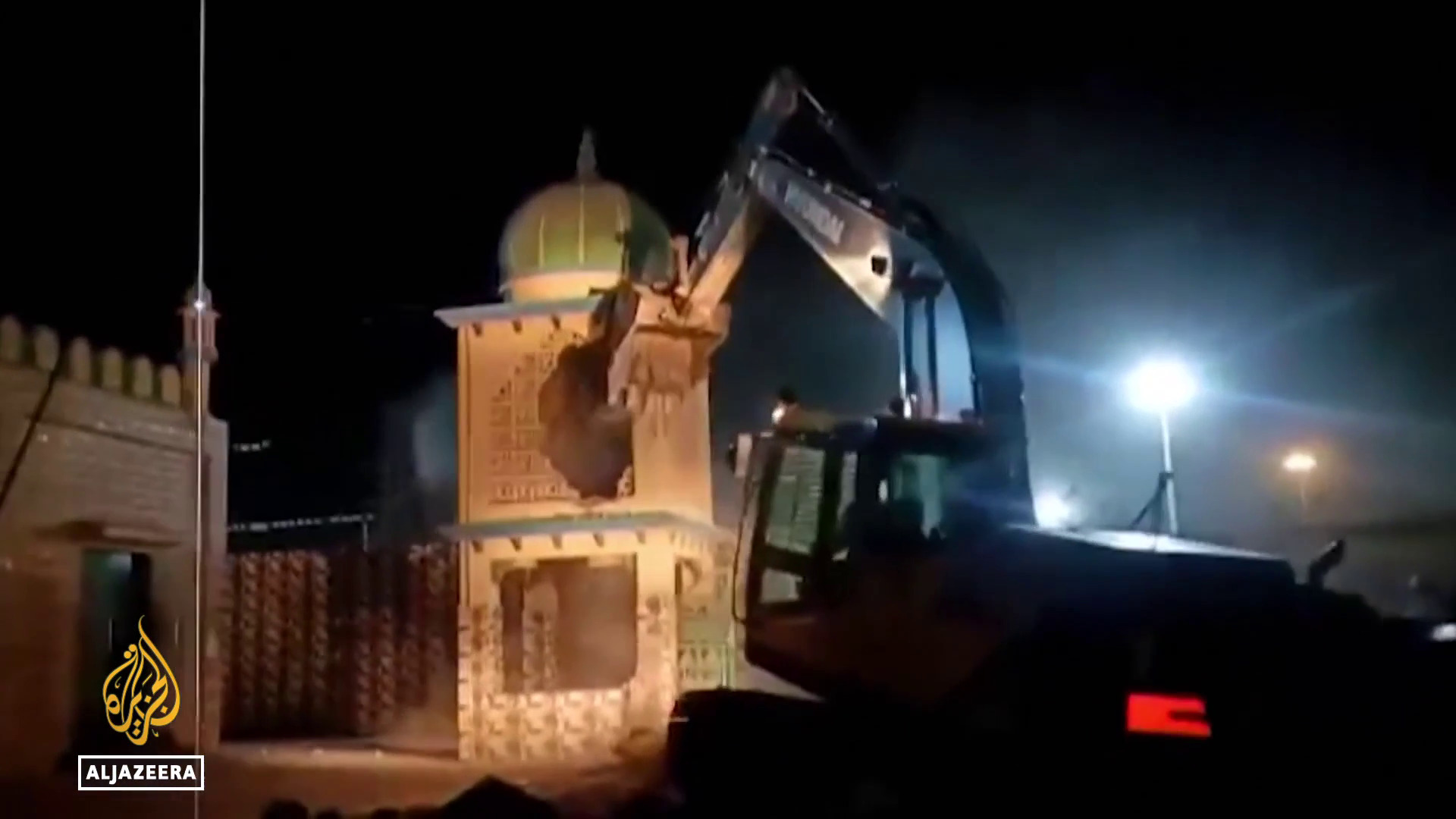 Video thumbnail for Demolitions of mosques in India: Five mosques demolished in Uttar Pradesh state