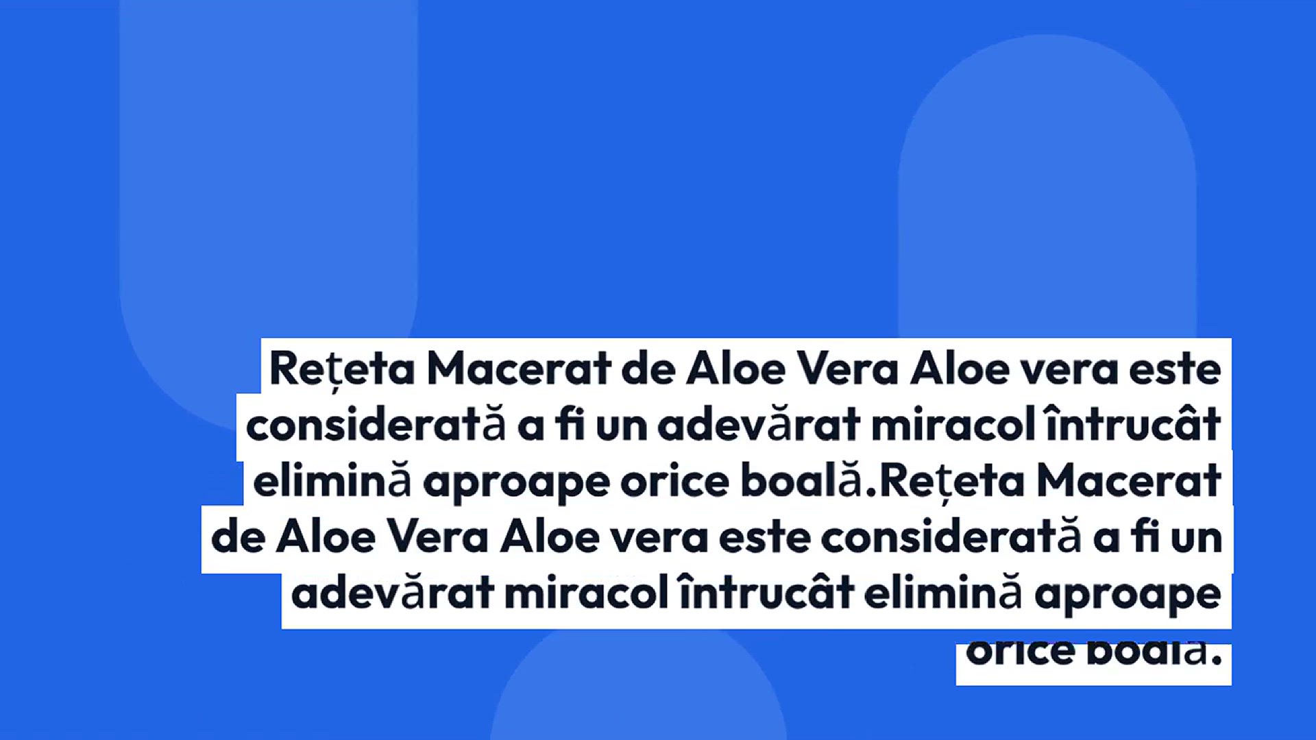 Video thumbnail for Aloe vera este considerată a fi un adevărat miracol întrucât elimină aproape orice boală. Rețeta Macerat de Aloe Vera