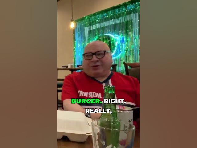 Video thumbnail for The Messiest Colossal Burger Egg Explosion! 🍔🍳