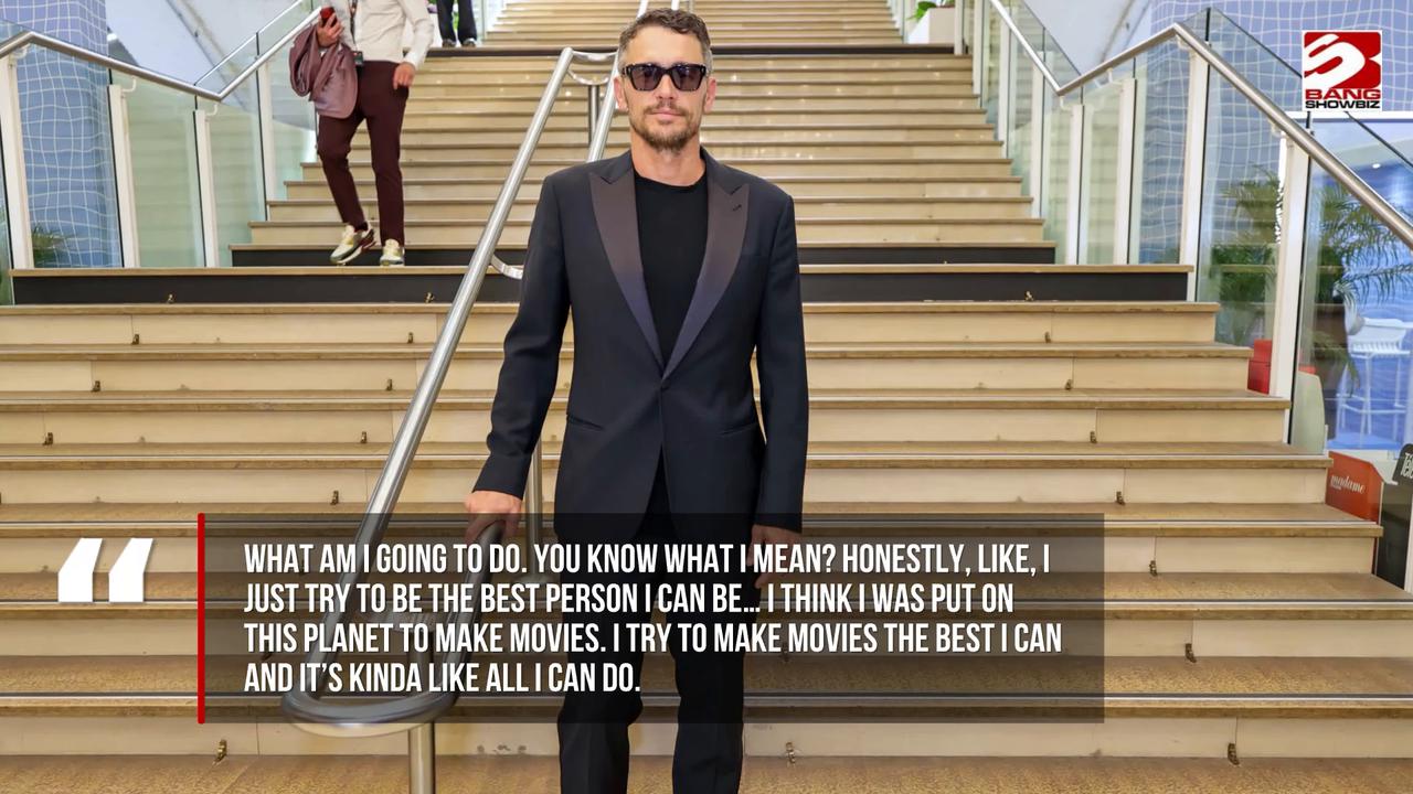 Video thumbnail for James Franco not 'hiding out'