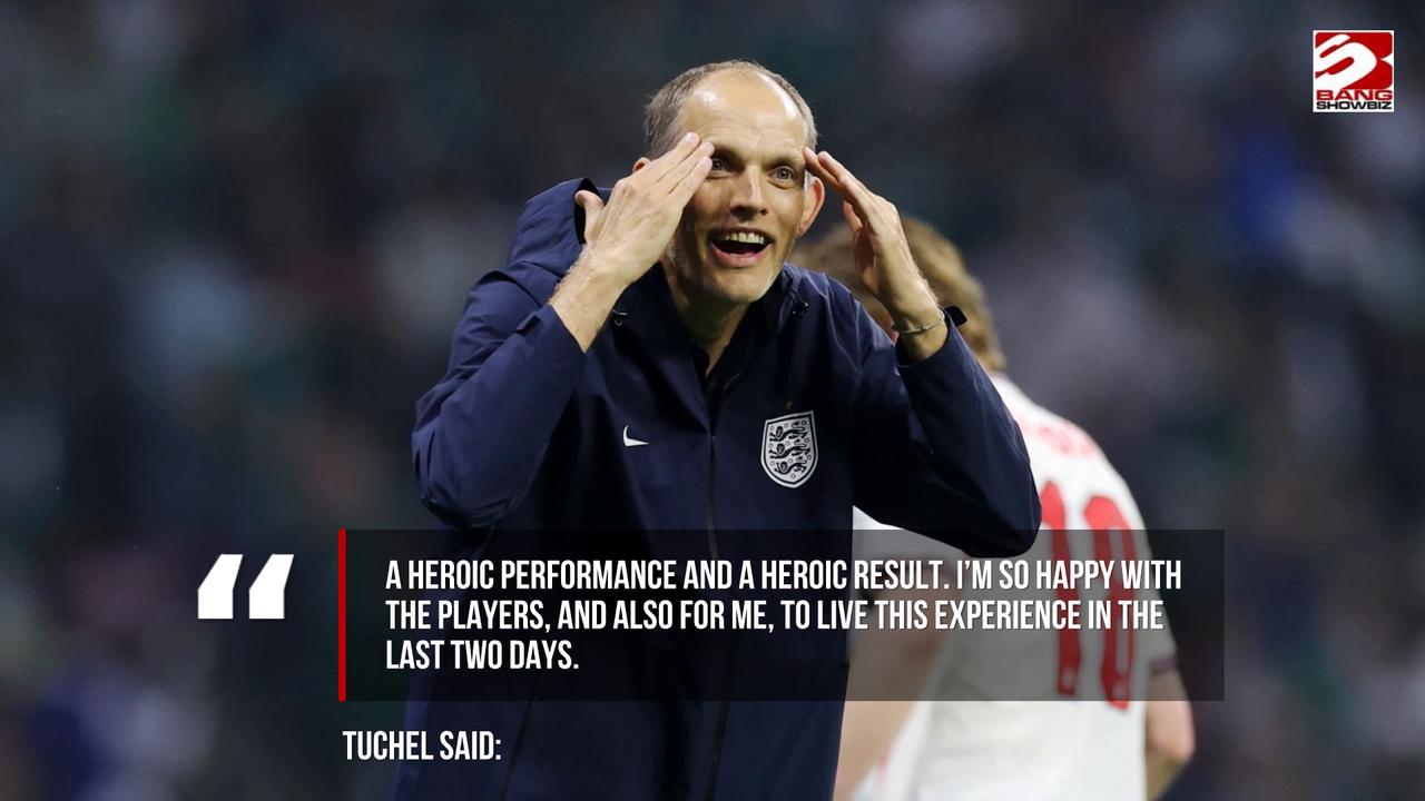 Video thumbnail for Thomas Tuchel lauds England players after a famous victory over Mexico