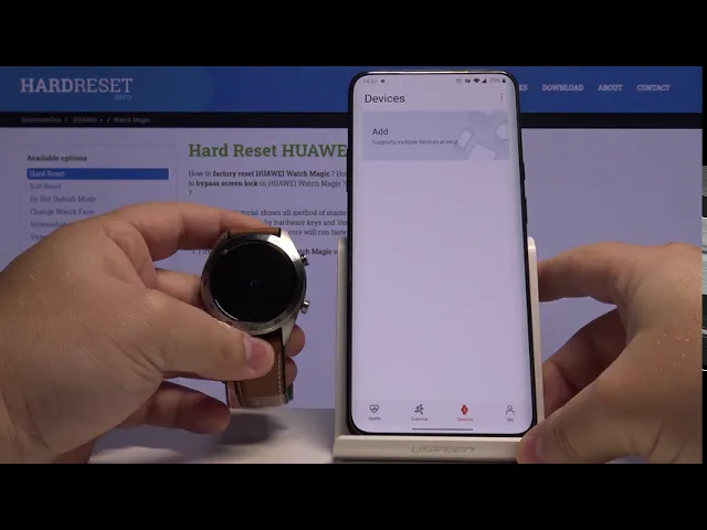 Video thumbnail for How to Hard Reset HONOR Watch Magic via Health App?