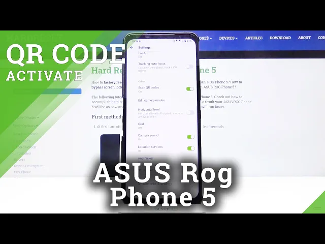 Video thumbnail for ASUS ROG Phone 5 Camera and QR Codes - Camera Super Features