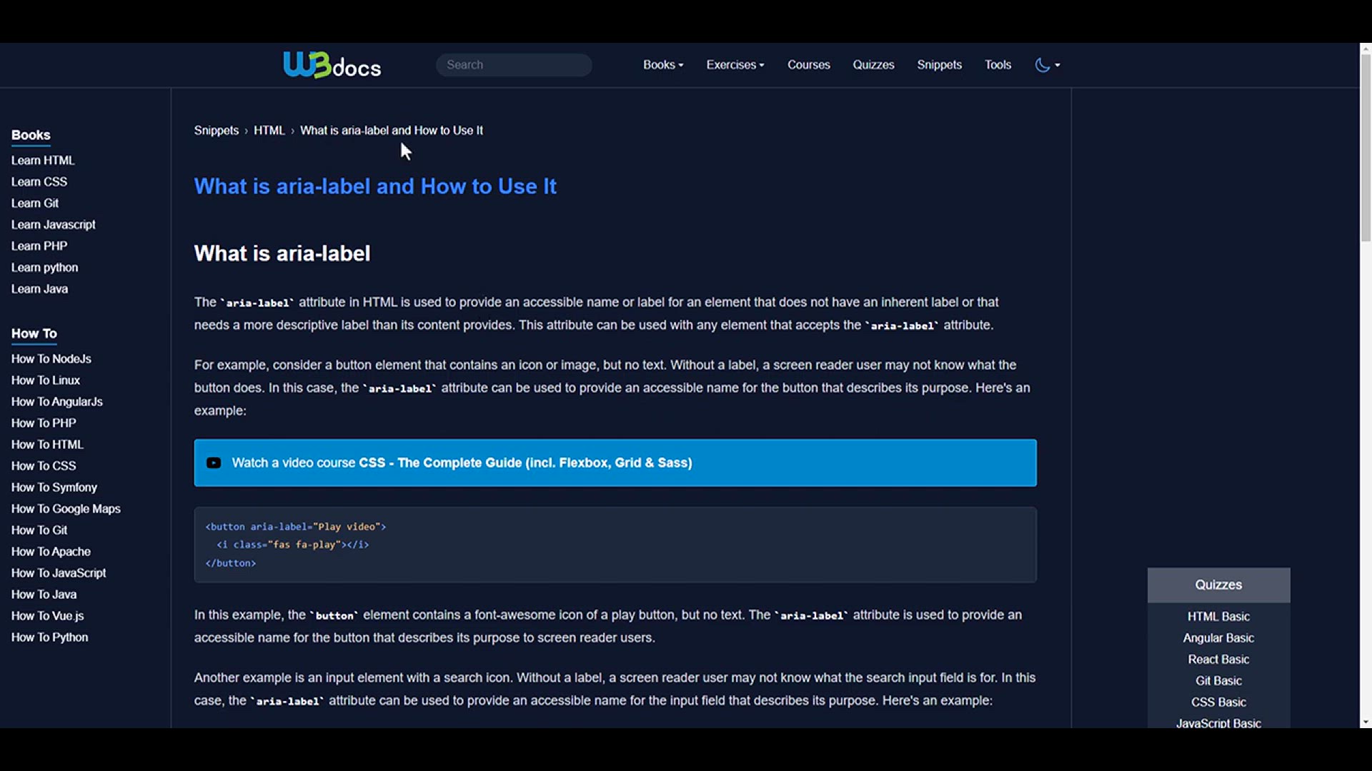 'Video thumbnail for How to Fix Links or Buttons do not have accessible name in Elementor'