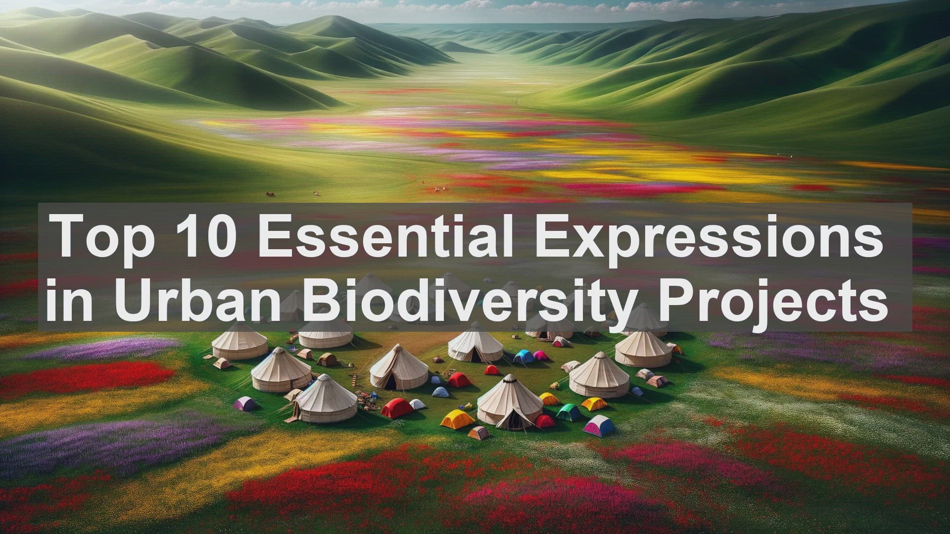 'Video thumbnail for Top 10 Essential Expressions in Urban Biodiversity Projects'