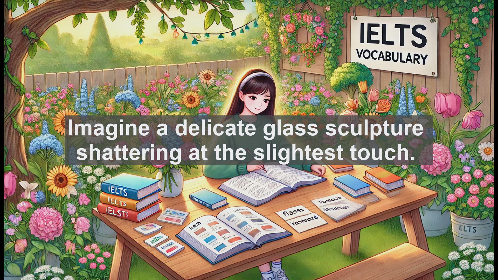 'Video thumbnail for 5000 Must Know IELTS 8.0 Vocabulary - Understanding 'Brittle': Enhancing Your IELTS Vocabulary'