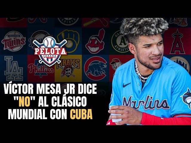 Video thumbnail for Víctor Mesa Jr dice “no” al Clásico Mundial con Cuba