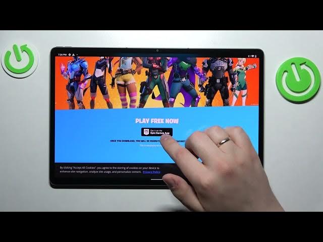 Video thumbnail for How to Play Fortnite in LENOVO Tab P12 Pro  - Install Fortnite Mobile