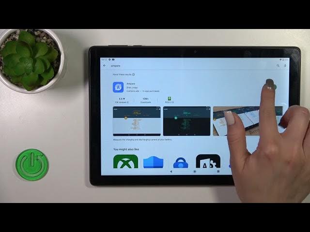 Video thumbnail for How to Check Temperature of Battery in Alcatel 1T 10 Smart 2020 - Install and Use Ampere App