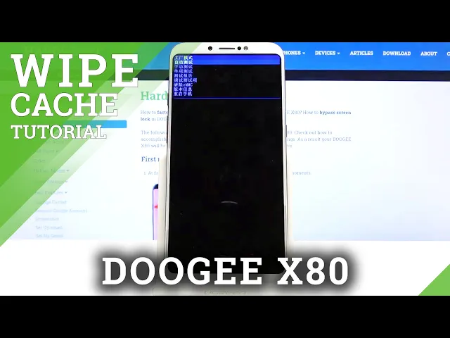 Video thumbnail for Factory Reset DOOGEE X80 - Wipe Data / Restore Defaults
