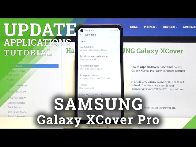 Video thumbnail for How to Stop Apps Auto-Update – Google Play Store on SAMSUNG Galaxy XCover Pro