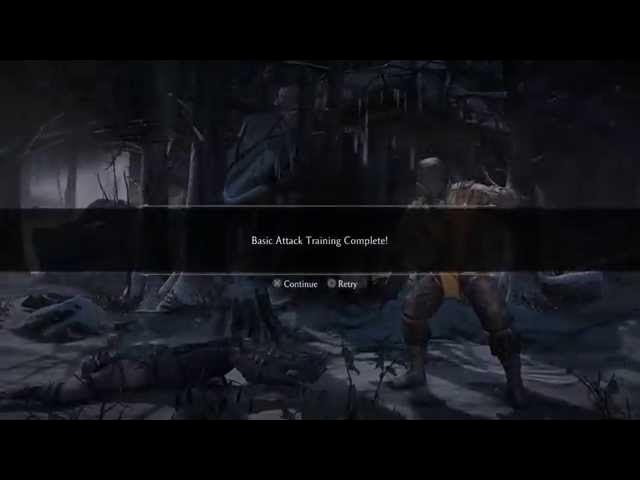 Video thumbnail for Mortal Kombat X - Training Tutorial (Basics) Movement, Attack & Blocking, Defeat Sub Zero Sequence