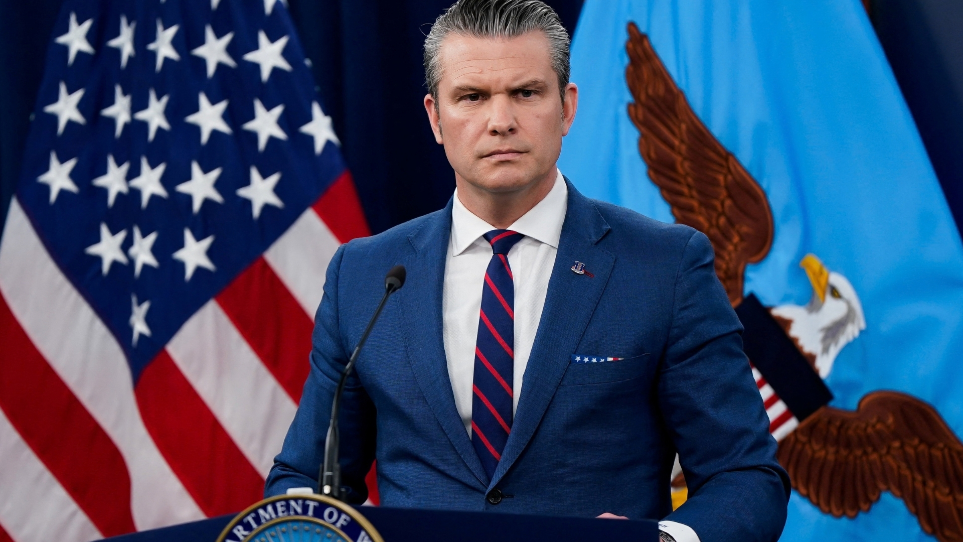 Video thumbnail for Pentagon briefing on Iran: US dept of defence vows victory on day 11 of war