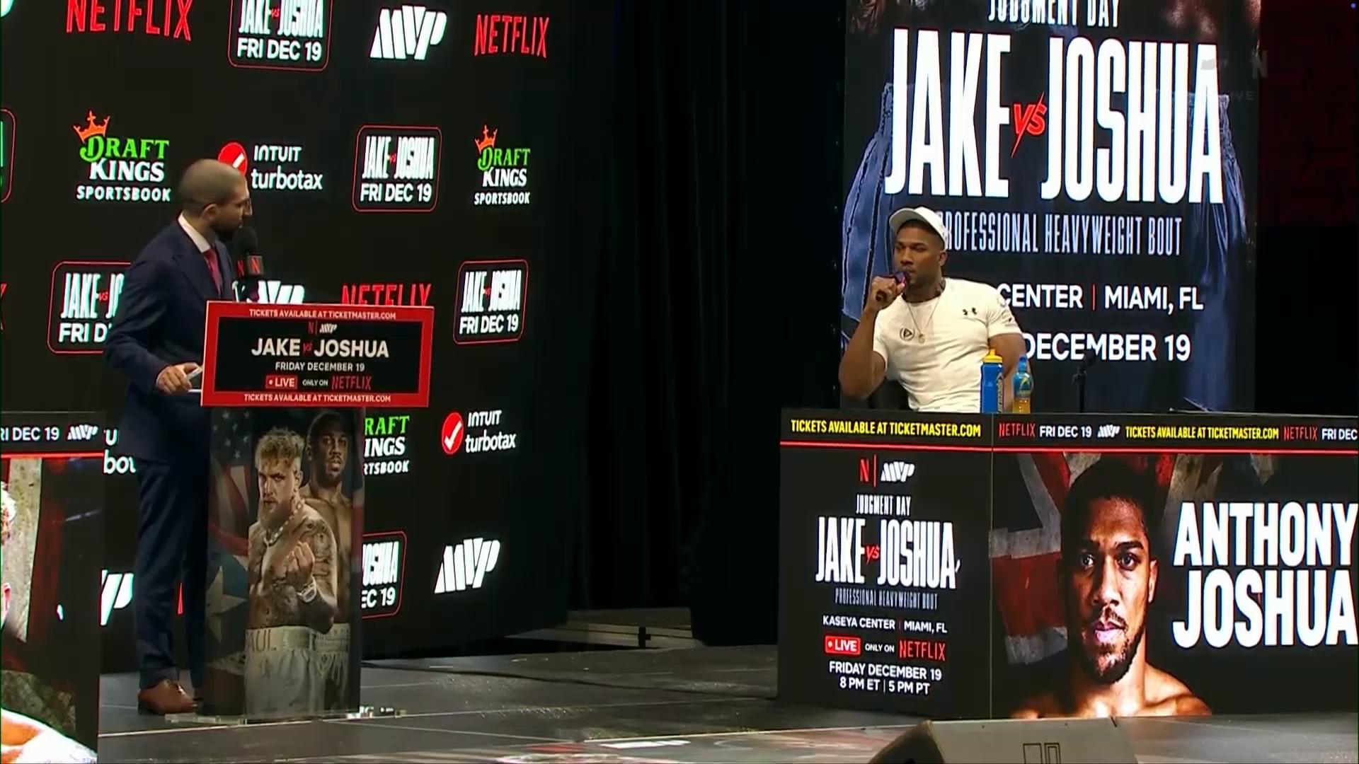 Video thumbnail for Former champ Joshua defends Jude Bellingham, 'let him do what he does on the pitch'