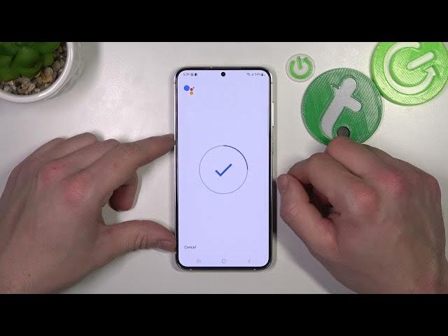 Video thumbnail for How to Use Google Assistant on Lock Screen in Samsung Galaxy S23+ - Hey Google