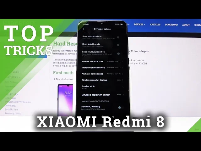 Video thumbnail for TOP TRICKS for XIAOMI Redmi 8 – Super Options / Best Apps / Cool Features